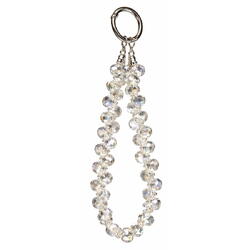 Lemontti Snur de mana pentru telefon Crystal Aurora, 30cm, Mov
