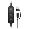 Casti HP Poly Mission 625 Stereo USB Wired Headset