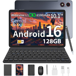 Tableta Hotwav Pad 13, 4G, Dual SIM, Wi-Fi, 10.1" HD 120Hz, Octa-Core, 4GB RAM, 128GB, GPS, Android 16