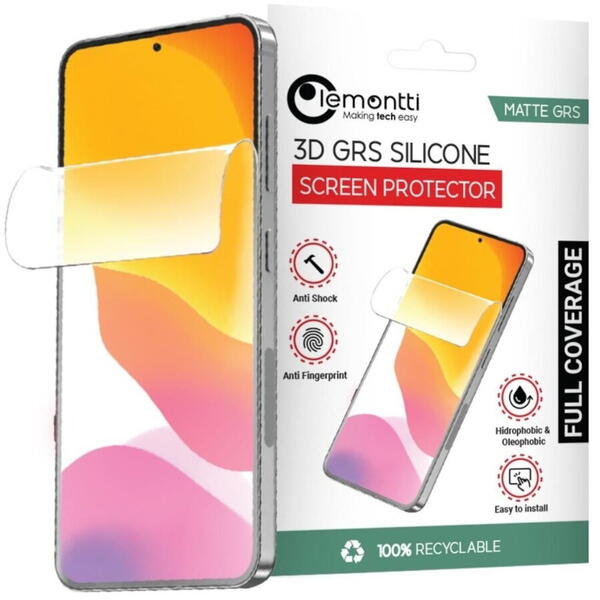 Lemontti Folie Silicon 3D GRS Matte Samsung Galaxy S24 Ultra