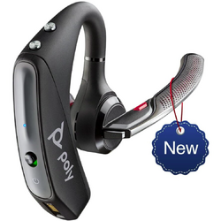Casti In-ear Poly Voyager 5200, Wireless, noise-canceling, Negru