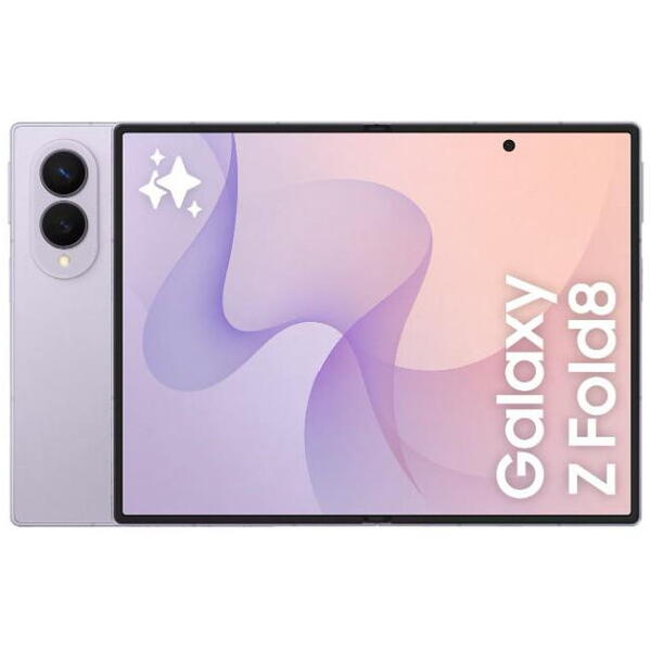 Telefon Mobil Samsung Galaxy Z Fold8, Procesor Qualcomm SM8850-1-AD Snapdragon 8 Elite Gen 5 Octa-core, Ecran Foldable Dynamic LTPO AMOLED 2X 7.6", 12GB RAM, 256GB Flash, Camera Duala 50+50 MP, Wi-Fi, 5G, Dual Sim, Android, Mov