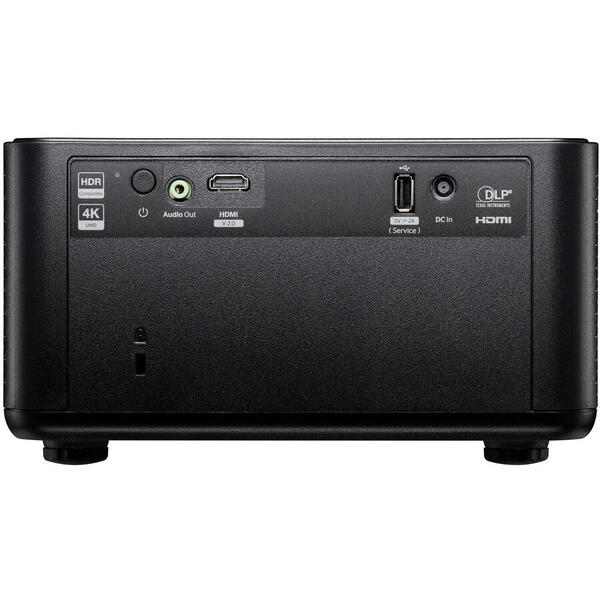 Videoproiector Optoma Photon Life PK31, 4K UHD, 900 lumeni, 3LED, negru