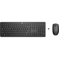 Kit tastatura si mouse wireless HP 235, USB, negru – 1Y4D0UT