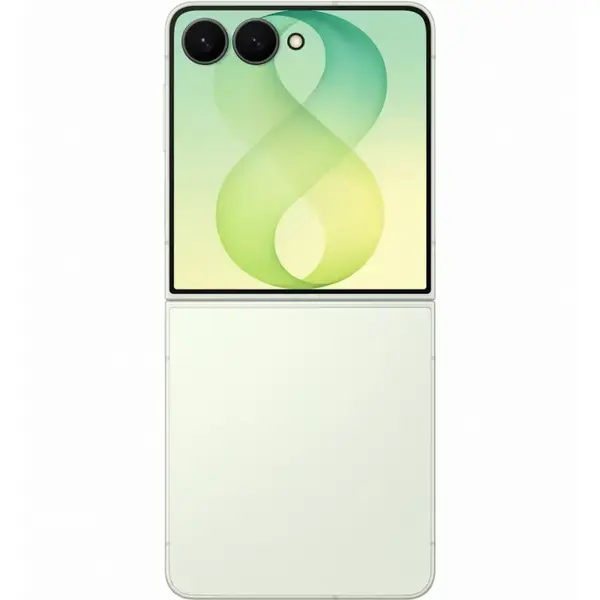 Telefon Mobil Samsung Galaxy Z Flip8, Procesor Exynos 2600, Ecran Foldable Dynamic LTPO AMOLED 2X, 12GB RAM, 256GB Flash, Camera Duala 50 + 12 MP, 5G, Dual Sim, Android, Verde