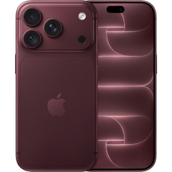 Telefon Mobil Apple iPhone 18 Pro, LTPO Super Retina XDR OLED 6.3", 1TB Flash, Camera Tripla 48 + 48 + 48 MP, Wi-Fi, 5G, iOS, Burgundy