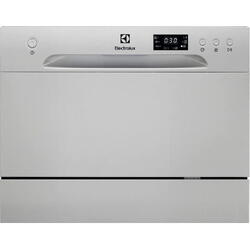 Masina de spalat vase Electrolux ESF2400OS, 6 seturi, 5 programe, 55 cm, Clasa F, Argintiu - RESIGILAT