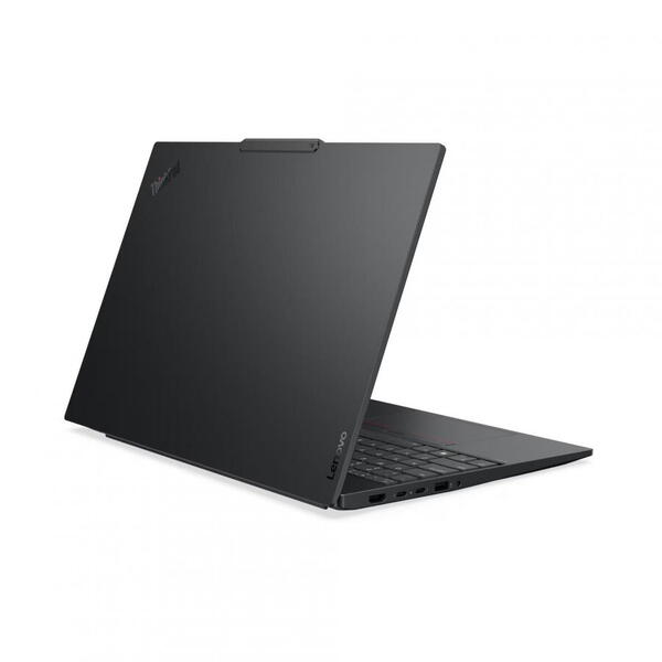 Laptop Lenovo ThinkPad E16 Gen 4, Intel Core 5 320, 16GB DDR5, 512GB SSD, 16" WUXGA IPS, Intel Graphics, Wi-Fi 7, 3Y Onsite, Free DOS, Black