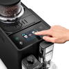 Espressor automat DeLonghi Rivelia EXAM440.55.B, 1450 W, 19 bar, 1.4 l, Recipient boabe 250 g, Display tactil TFT 3.5inch, Tehnologia LatteCrema, Negru