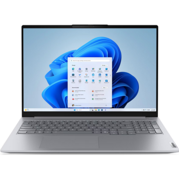 Laptop Lenovo ThinkBook 16 G9 IRL, Intel Core 7 240H, 16 inch, RAM 16 GB, SSD 1TB, Intel Graphics, Windows 11 Pro, Argintiu, 21US0056RI