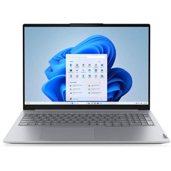 Laptop Lenovo ThinkBook 16 G9 IRL, Intel Core 5 210H, 16 inch, RAM 16 GB, SSD 512GB, Intel Graphics, Argintiu, 21US005ERI