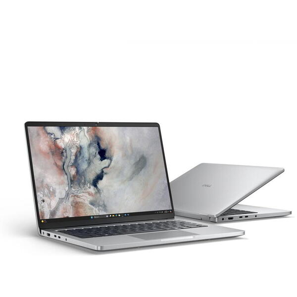 Laptop Dell Pro 14 PC14250, Intel Core Ultra 5 235U, 14 inch, RAM 16GB, SSD 1TB, Intel Graphics, Windows 11 Pro, Gri, BTO115_PC14250_EMEA