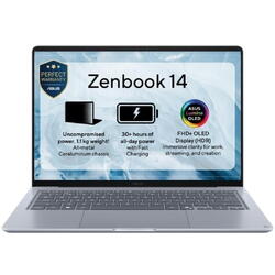 Asus AS 14 U7-355 16 512 FHD W11P No Charger