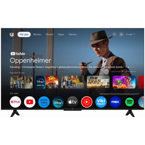 QLED TV 4K 50''(126 cm) TCL 50T69C
