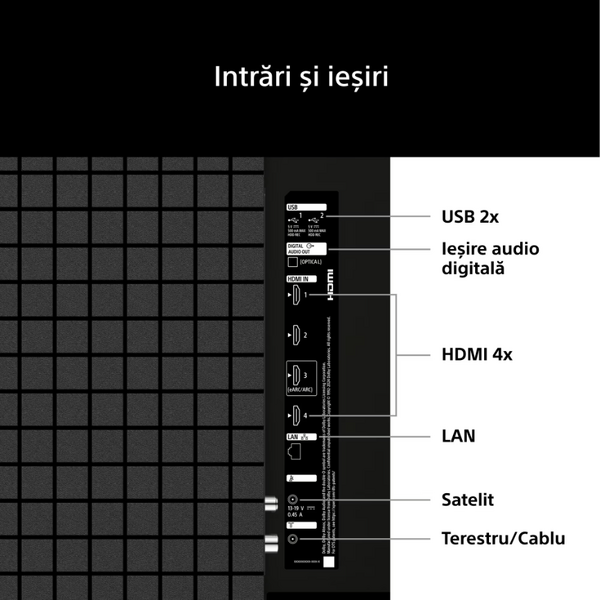 LED TV 50" SONY K50S25VM2PB.CEI