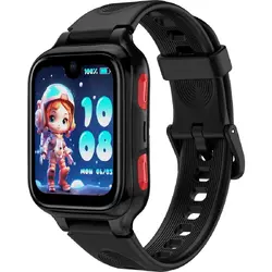LAGENIO Smartwatch pentru copii K9 , Premium 4G cu Functie Telefon  AI, Slim, Localizare GPS, Control Parental, Buton SOS, Negru