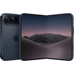 Telefon Mobil Apple iPhone Duo, LTPO Super Retina XDR OLED 7.6", 512GB Flash, Camera Duala 48 + 48 MP, Wi-Fi, 5G, iOS, Albastru