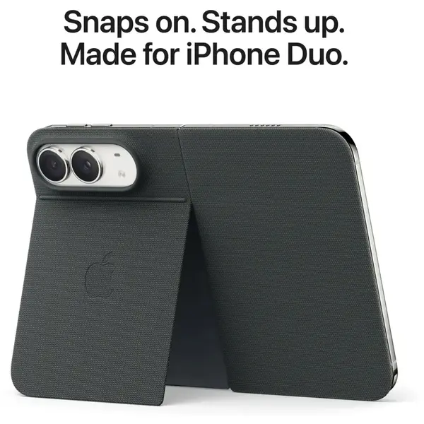 Telefon Mobil Apple iPhone Duo, LTPO Super Retina XDR OLED 7.6", 2TB Flash, Camera Duala 48 + 48 MP, Wi-Fi, 5G, iOS, Alb