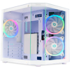Carcasa Spacer Aquarium, mATX, ARGB, WH
