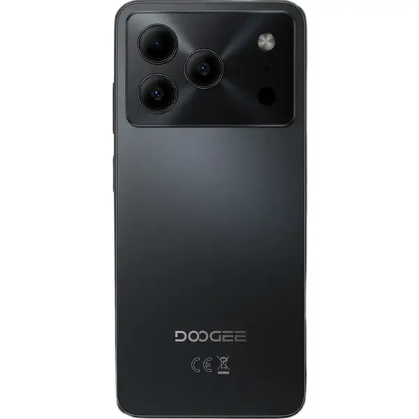 Telefon Doogee Note 56 Plus, 4G, Dual SIM, 6.56 inch, HD+ 90Hz, Octa-Core, 6GB RAM, 256 GB, NFC, 6150mAh, Android 16, Black