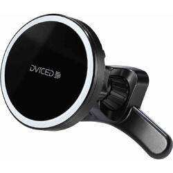 Dviced Magnetic Qi2 Wireless Car Charger with Cooling Fan - Black