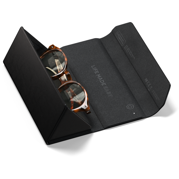 Satechi Vegan-Leather FindAll Glasses Case - Black