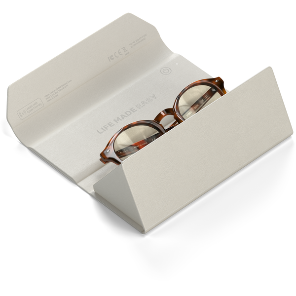 Satechi Vegan-Leather FindAll Glasses Case - Sand