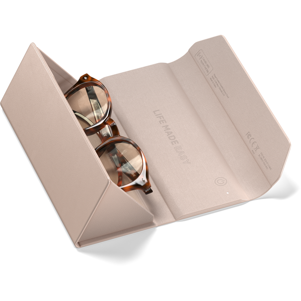 Satechi Vegan-Leather FindAll Glasses Case  Desert Rose