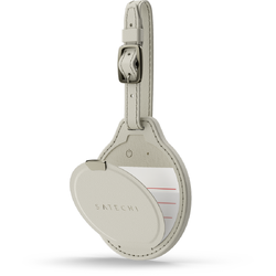 Satechi Vegan-Leather FindAll Luggage Tag - Sand