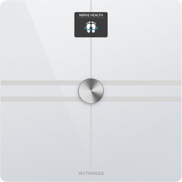 Withings Body Comp Complete Body Analysis Wi-Fi Scale - White