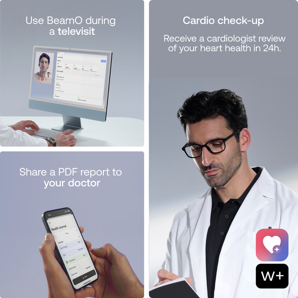Withings Beam-O 4-in-1 health MultiScan - White