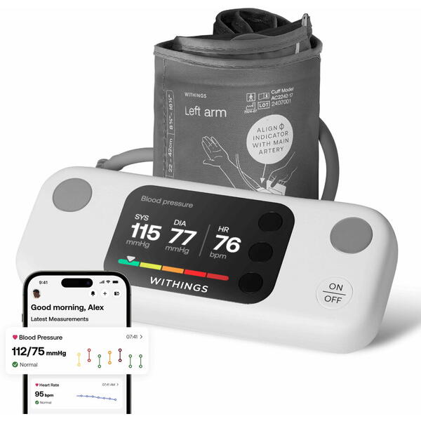 Withings Smart Blood Pressure Monitor BPM Vision