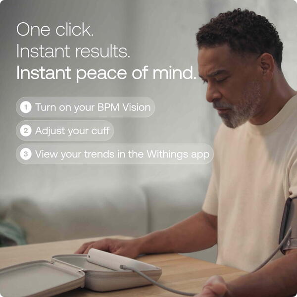 Withings Smart Blood Pressure Monitor BPM Vision