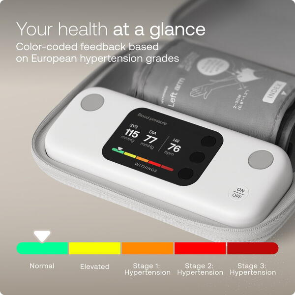 Withings Smart Blood Pressure Monitor BPM Vision