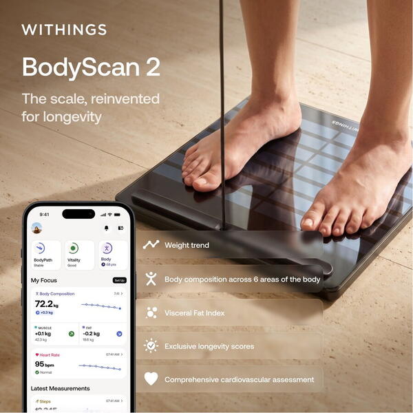 Withings BodyScan 2 - Black