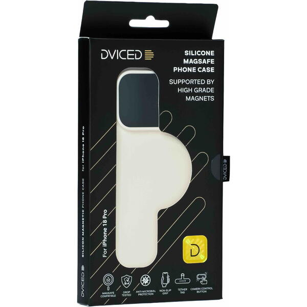 Husa de protectie Dviced Magsafe iPhone 18 Pro, Bej