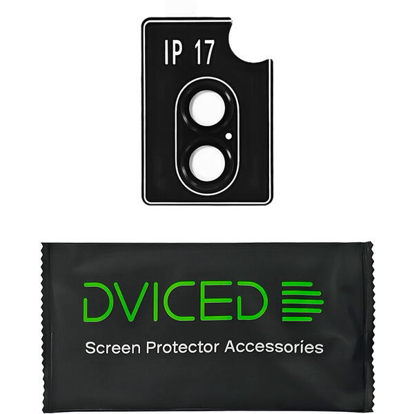 Dviced Tempered glass camera protector for iPhone 17 with applicator
