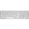 Logitech MX Keys S for Mac Compact Wireless Performance Mouse - Pale Grey - US/INT