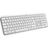 Logitech MX Keys S for Mac Compact Wireless Performance Mouse - Pale Grey - US/INT