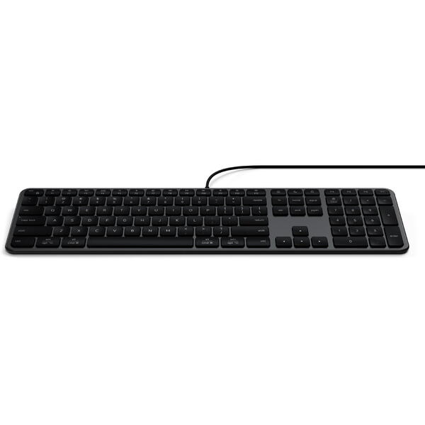 Satechi Slim LX3 Wired Keyboard - US English - Space Black