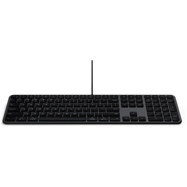 Satechi Slim LX3 Wired Keyboard - US English - Space Black