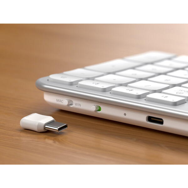 Satechi Slim EX3 Wireless Keyboard - US English - Silver