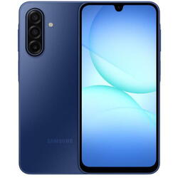 Telefon Mobil Samsung Galaxy A17 4G, Procesor Mediatek Helio G99 Octa core, Super AMOLED 6.7", 8GB RAM, 256GB Flash, Camera Tripla 50 + 5 + 2 MP, Wi-Fi, 4G, Dual SIM, Android, Albastru