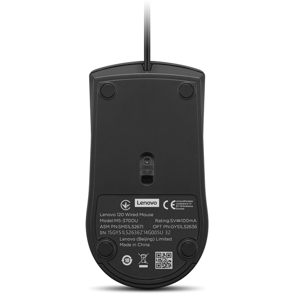 Lenovo 120 Wired Mouse