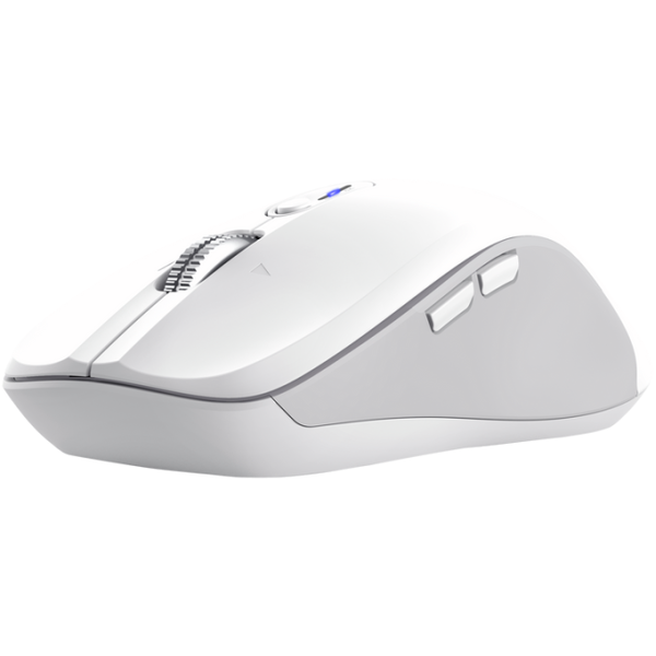 Mouse WS Trust Ferro Hyperscroll, alb