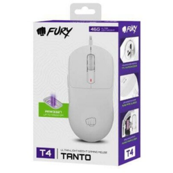 Mouse Fury Tanto T4,12000DPI, alb