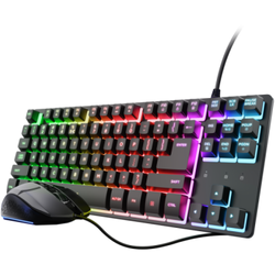 Kit Trust GXT 798T 2-IN-1, negru