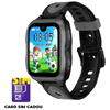 Smartwatch LAGENIO pentru copii cu Functie Telefon  AI K11, Conexiune 4G, 1.78inch AMOLED, camer de 5 MP, Apel Video, Mesaje, Localizare GPS, Control Parental, Buton SOS, IP68, 800 mAh, Negru