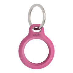 Belkin Secure Holder w Keyring - Airtag - Pink