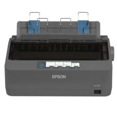 Imprimanta matriceala mono Epson LQ-350, dimensiune A4, numar ace: 24 pini, viteza 10cpi, rezolutie 360x180dpi, memorie 128KB, limbaje de printare IBM 2390 Plus, ESC/P2, interfata USB 2.0, Bidirectional parallel, RS-232, consumabile: S015633, optional: su